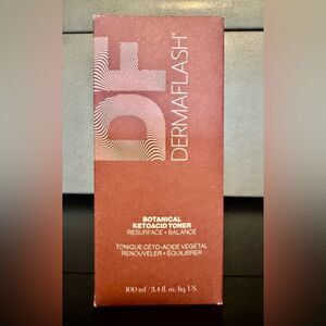 DERMAFLASH BOTANICAL KETOACID TONER Non-Irritating Daily Exfoliator bran…